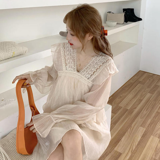 ワンピース レース シフォン レース ひざ丈 ガーリー 可愛い デート 女子会 モテ服 透け感 シアー Sunrise0911 ワンピース レース シフォン レース ひざ丈 ガーリー 可愛い デート 女子会 モテ服 透け感 シアー Sunrise0911