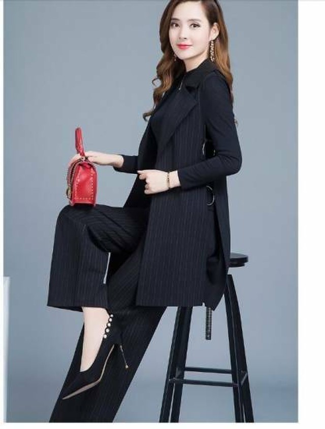 シンプル 上品 高品質スーツ３点セット レディースパンツスーツ 通勤 入学式 卒業式 セレモニー フォーマルスーツ ベスト パンツ トップス おひさまブランケット