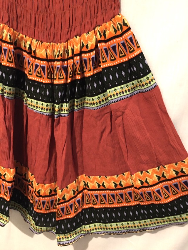 キッズワンピース キッズスカート チュニック 子供服 子供ワンピース ワンピース タイダイ パフスリーブワンピース リゾートワンピース キッズエスニックファッション エスニックファッション エスニック アジアン アジアン雑貨no 12 E S アジアン雑貨 Asian Mrk