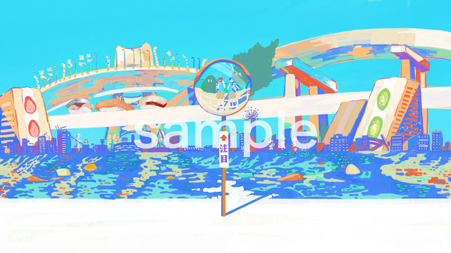 Pc用壁紙 静止画 変な風景 Kaimono By Tashi Design