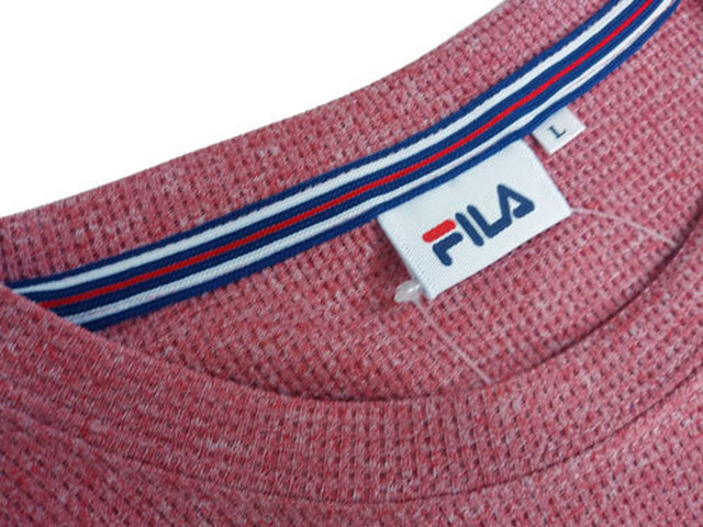 Fila フィラ Fl5925 マゼンタ レディースtシャツ 長袖 吸水速乾 汗を吸収し乾きやすいカットソー ロゴ おしゃれ かわいい 服秋 ファイブスター