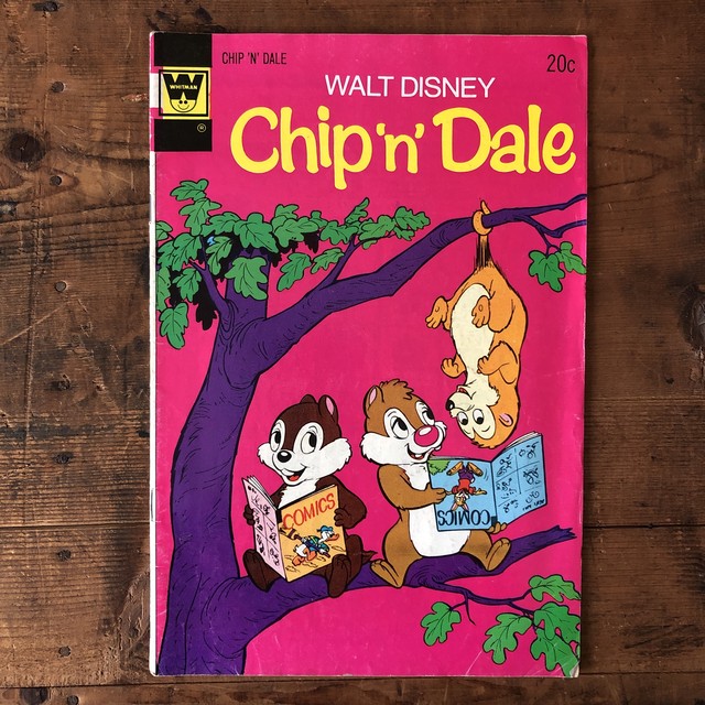 ヴィンテージ アメコミ Walt Disney Chip N Dale No 27 1974 チップとデール ディズニー 英語 E Vintage ヴィンテージ 洋書 雑貨のお店