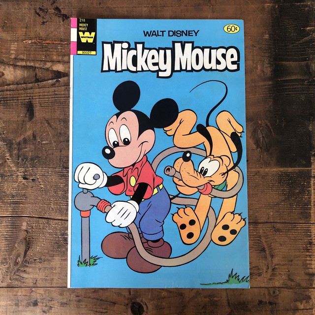 ヴィンテージ アメコミ Walt Disney S Mickey Mouse No 218 ディズニー ミッキーマウス 英語 E Vintage ヴィンテージ 洋書 雑貨のお店