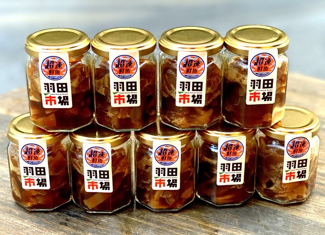 【単位見直し買いやすく!】(0223)漁師手作り アオリイカ沖漬け 100g瓶