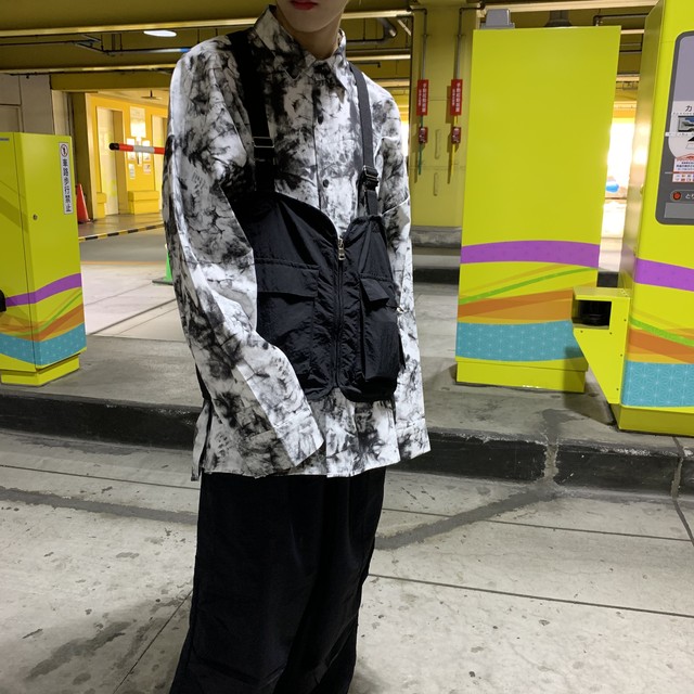即納 韓国ファッション タイダイ柄ジャケット 韓国ファッション セレクトショップ One Will