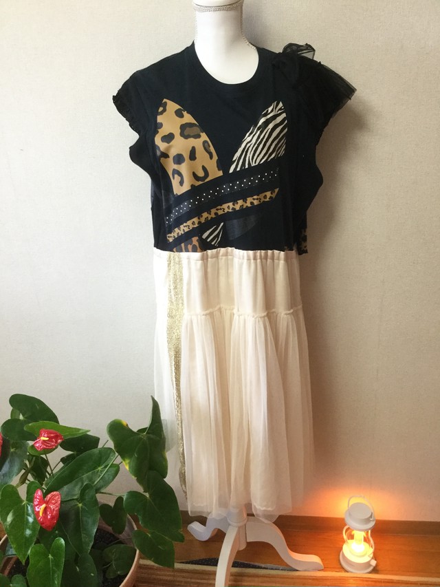 古着リメイクワンピース スポーツmix Nest