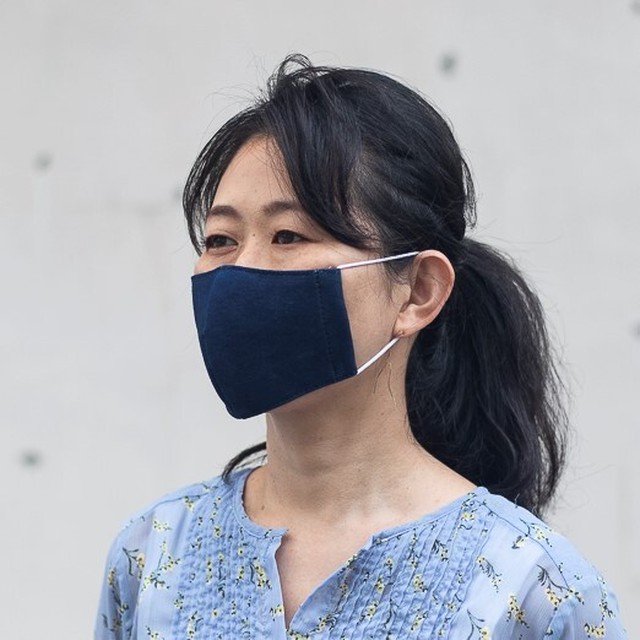 １１ ファッションマスク 琉球藍染 沖縄の風