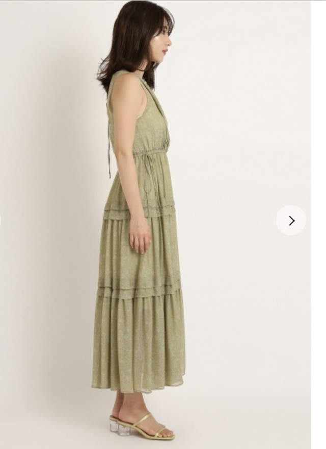 50 Off 税込 税込 ジャガードノースリーブワンピース Fray I D Iseya Online Shop