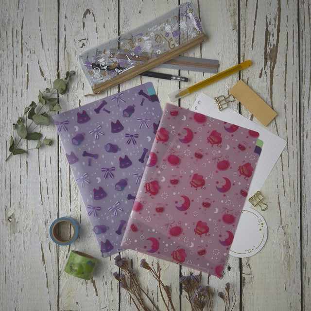 A5ポケットクリアファイル まほやく文具店 23 Mogu Mall