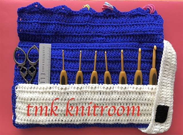 高品位印刷 カメラのかぎ針ケース 印刷物編み図 印刷料 送料込み Tmkknitroom