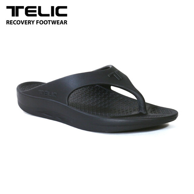 テリック メンズ サンダル リカバリーサンダル Telic Slide Black Bees High