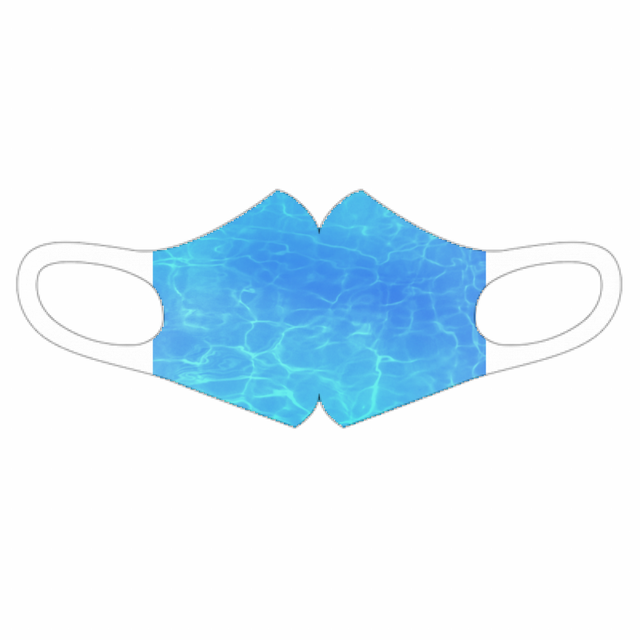イラストマスク 水面 Tomo 21