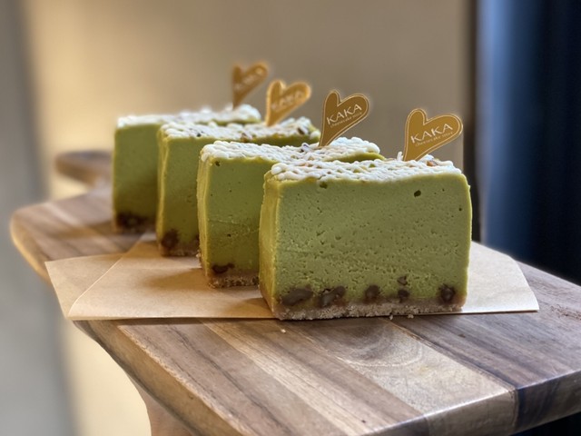 ピスタチオチーズケーキ Kaka Cheesecakestore Fukuoka