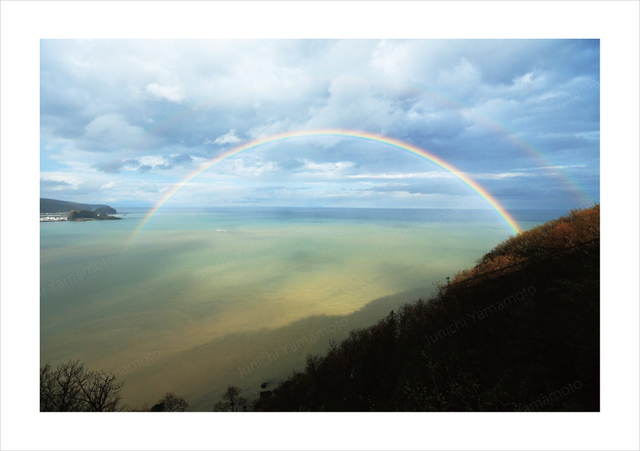 原始の大地 知床 風景 A5サイズ6枚セット 写真家 山本 純一