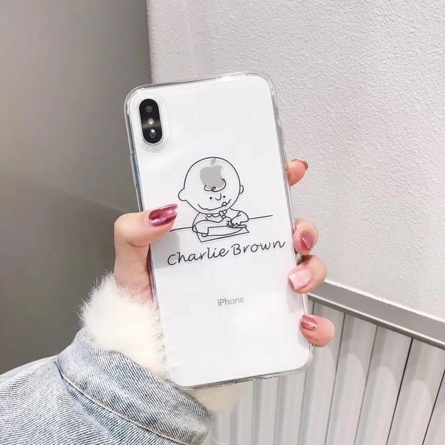 Iphone ケース シンプル 手書き風 クリア Viviana ヴィヴィアナ