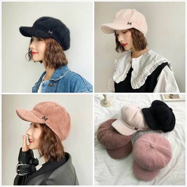 キャスケット 帽子 ハンチング キャップ ハット Hat Cap ベレー帽 プレゼント 防寒対策 レディース 小顔効果 もこもこ かわいい ナチュラル 日焼け 紫外線 お洒落 春 秋 冬 日よけ 10代 代 30代 40代 Laff Store ラフストア レディース 携帯ケース 携帯カバー