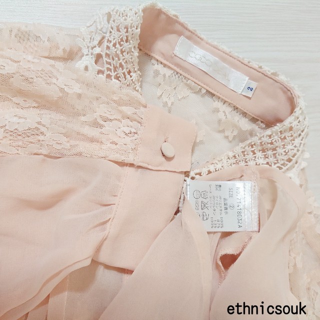 Cocodeal ココディール クラシック レース ドルマン ブラウス L Ethnicsouk エスニックスーク レディース アパレル