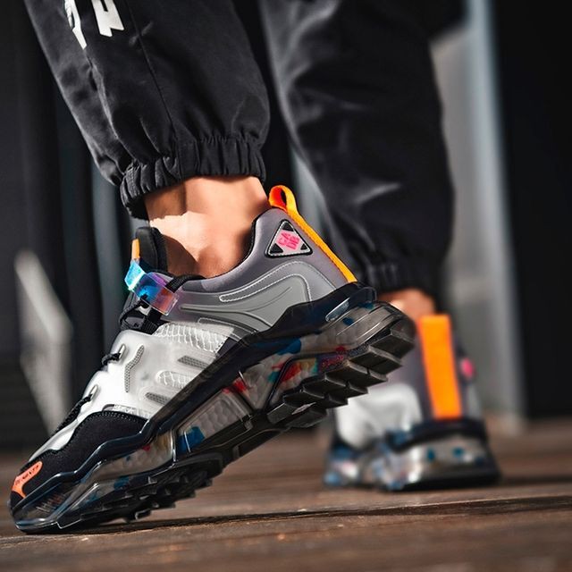 予約販売 ダッドスニーカー メンズ アグリースニーカー 厚底 靴 ブルー グレー お洒落 カジュアル ストリート 39 40 41 42 43 44 45 Favoriteselect