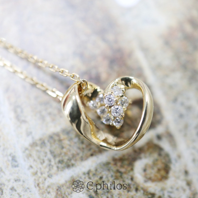 Selene ネックレス 18k Dia Cphilos