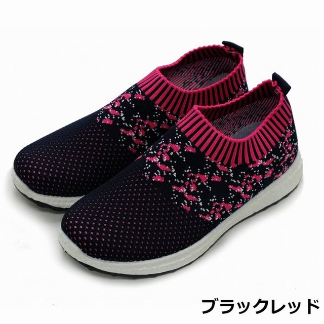 スニーカー レディースシューズ レディースファッション 靴 ニットスニーカー マルチ柄 軽量 ニット厚め 秋冬 おすすめ 3018 Tre Fiore