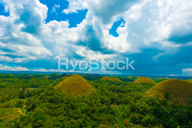 フィリピン セブ ボホール島 チョコレートヒルズ 丘 の写真素材です Philippines Photo Ryostock デジタルコンテンツ販売