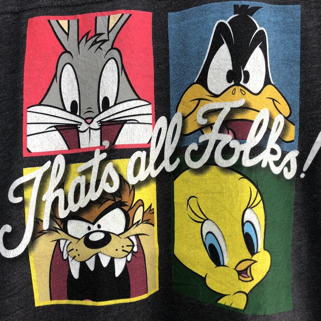 ルーニー テューンズ Looney Tunes タズマニアンデビル トゥイーティー バックスバニー ダフィーダック 古着屋エバレット