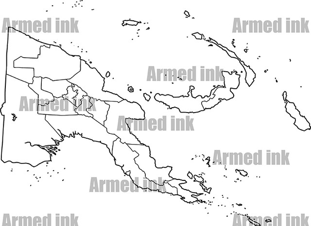 商用可素材 オセアニアの白地図セットを紹介 1coins