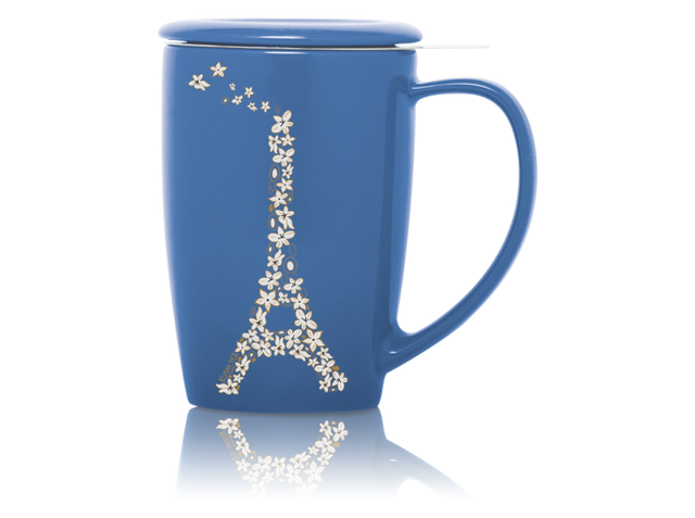 KUSMI TEA フレンチマグ ブルー