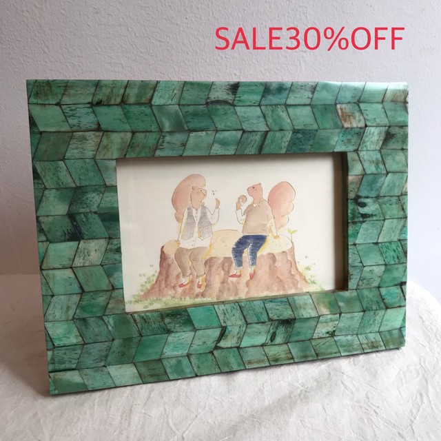 Sale30 Off フォトフレーム バッファローボーン 写真立て 白 黒 吊り下げ 縦 横置き可能 雑貨 Cocoa ココア ナチュラル服 靴下 ハンドメイド雑貨 アクセサリーの通販