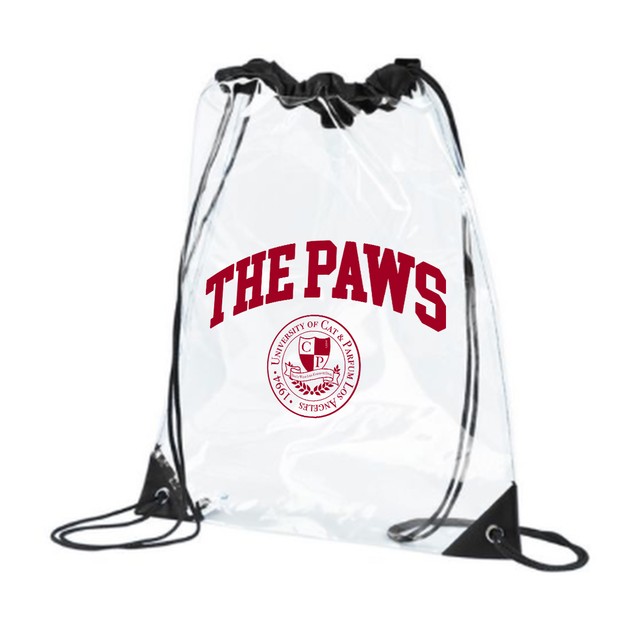 【Cat & Parfum】THE PAWS University PVC Backpack
