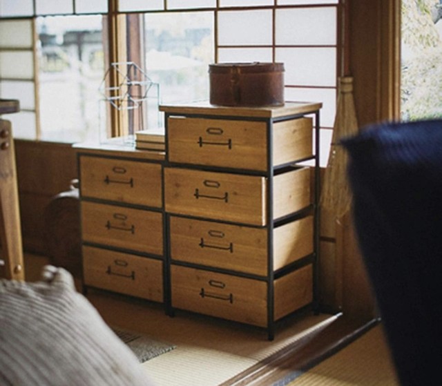 Vintage 4Racks Chest / ヴィンテージスタイル4段チェスト