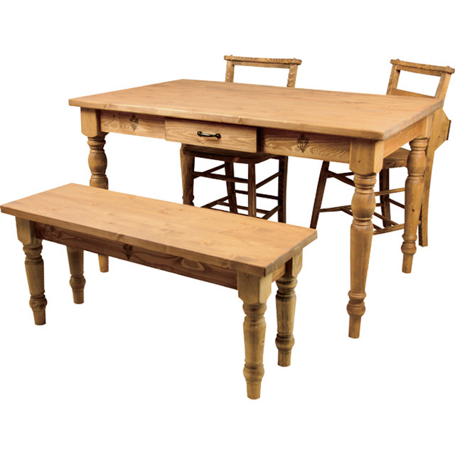 PINE Dining Set /4点セット カントリースタイル ダイニングセット