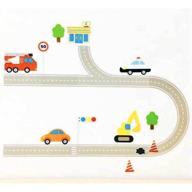 ウォールステッカー くるま 12枚セット Rdc 50 Wall Stickers Cars 12 Pieces 株式会社 山本人形