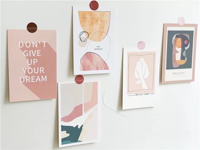 ポストカード ポスター アートポスター レトロ ステッカー アート 北欧インテリア ザラホーム フランフラン系 韓国インテリア White Style 北欧インテリア 韓国発 韓国インテリア ホワイトインテリア モノトーン スタイリッシュ