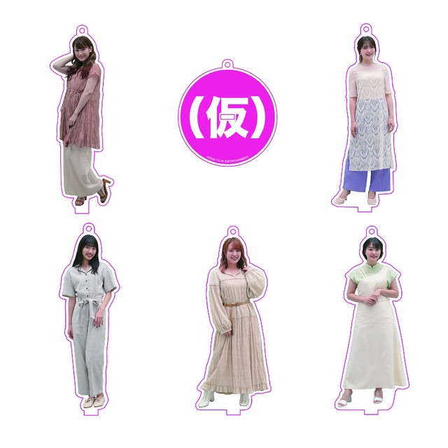 1217zepp商品 ソロアクリルスタンドキーホルダー Up Up Girls Shop