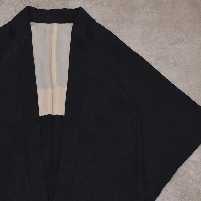 Japan Vintage HAORI jacket "和モダン" 黒羽織