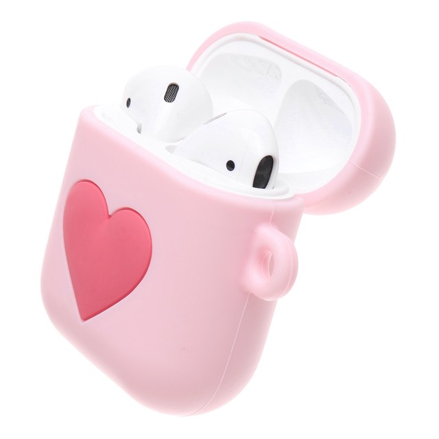 Airpods ケース 韓国 シンプル ハート パステル モチーフ カバー