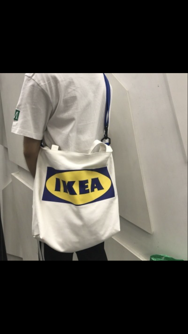 Ikea 韓国ファッション トートバック ショルダーバッグ Relax