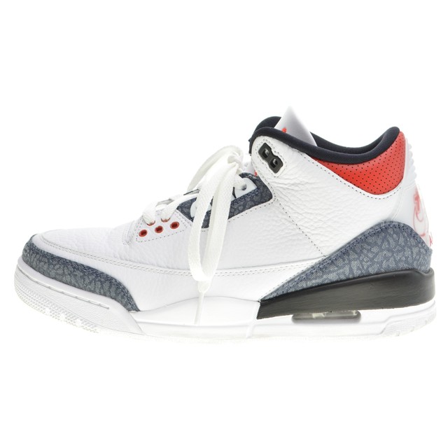 Nike ナイキ Cz6433 100 Air Jordan 3 Retro Jp Denim Fire Red エアジョーダン カタカナスニーカー カンフル京都裏寺店