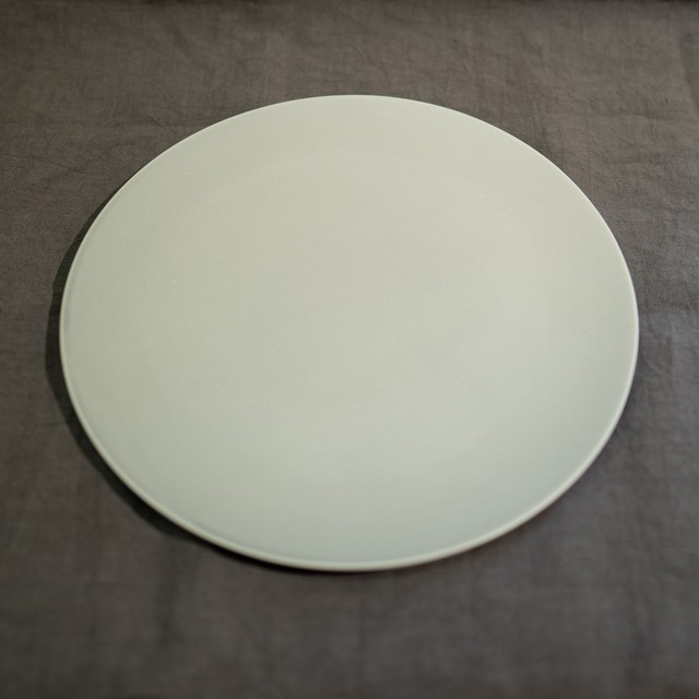 Stone プレート リッチグレー 23cm