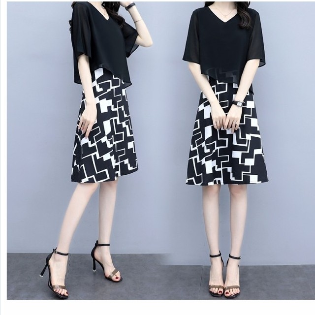 夏服 レディース セットアップ レディース 上下 大人 新作 ガウチョパンツ セットアップ 通勤 シフォン オシャレ 夏服 ボトムス ２点セッ Basecamp49