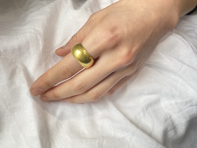 Bff Ring 真鍮指輪 ゴールド シンプル 古着 デニム Coyakame