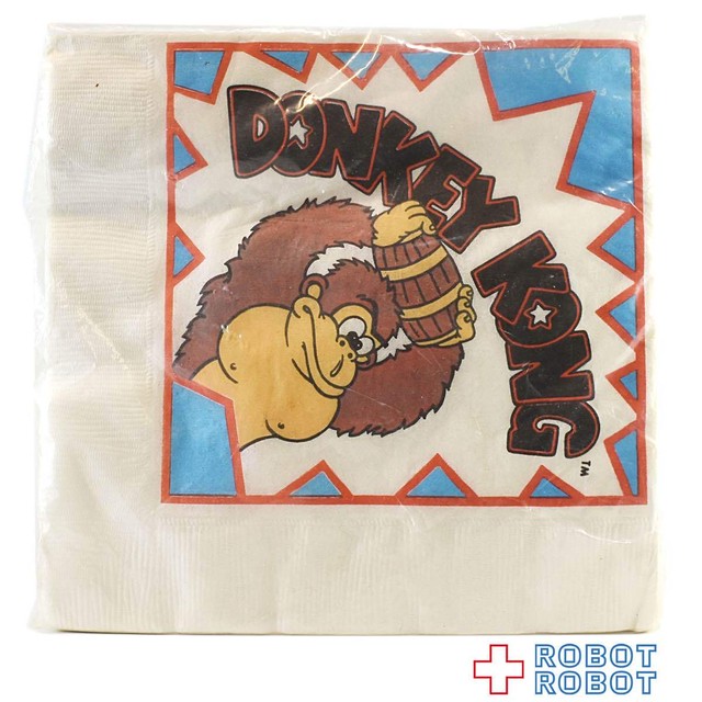 ホールマーク ニンテンドー ドンキーコング 紙ナプキン 未開封 Robotrobot