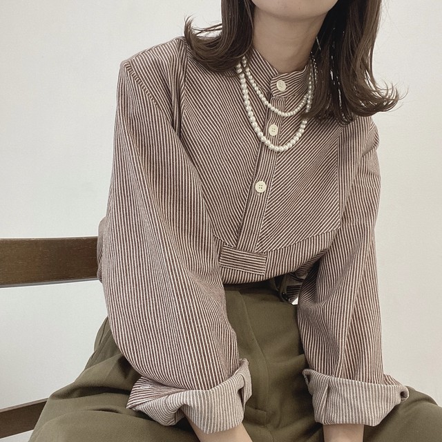 fisherman shirt【brown】