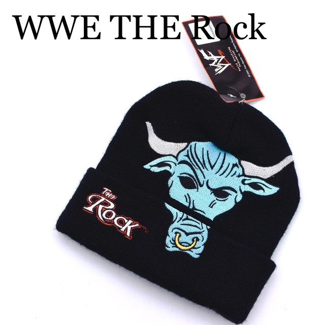 Dead stock WWE THE ROCK beanie