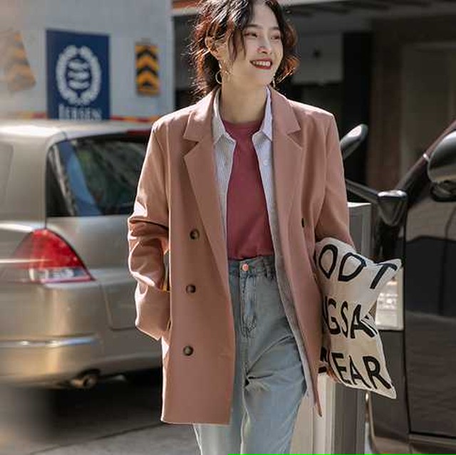 全4色 ジャケット テーラードジャケット アウター コート トレンチスーツ ｖネック ポケット付き ラフ 普段着 カジュアル こなれ おしゃれ 入園式 入学式 卒業式 卒園式 オフィス 長袖 春 秋 レディース ドレジャ 式30 トレ定 春 セットアップやパンツドレスなど