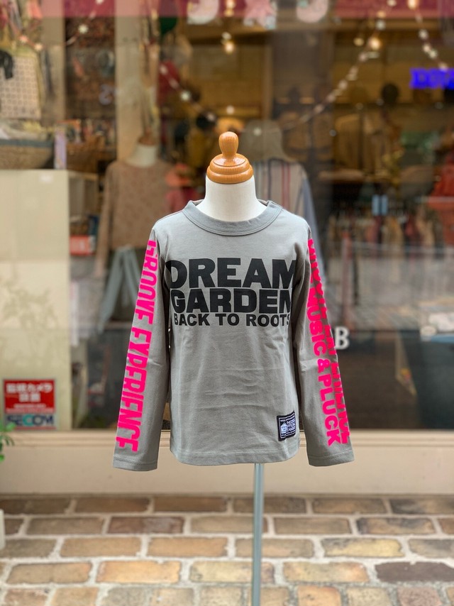 Kids Official Team オフィシャルチーム Dream Garden T Shirt アッシュ 90 150cm ロンt Olive Drab オリーブドラブ子供服 レディース