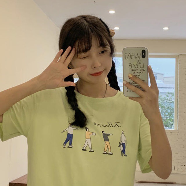 送料無料 Tシャツ プリントtシャツ トップス イラスト 英字 半袖 ゆったり カジュアル 大人可愛い レトロ ナチュラル シンプル おしゃれ お出かけ デート 着まわし デイリー 普段使い Tp 0iu Imagibune