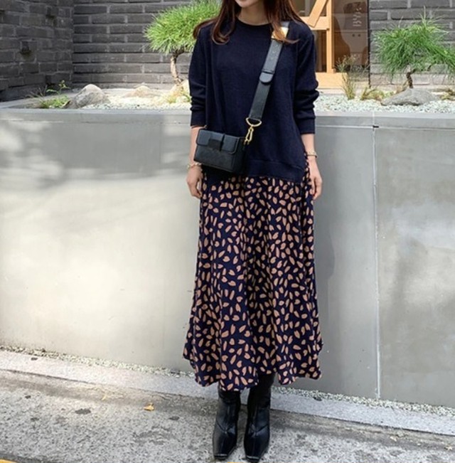 ワンピース 秋冬ゆったりワンピース Dailymode11