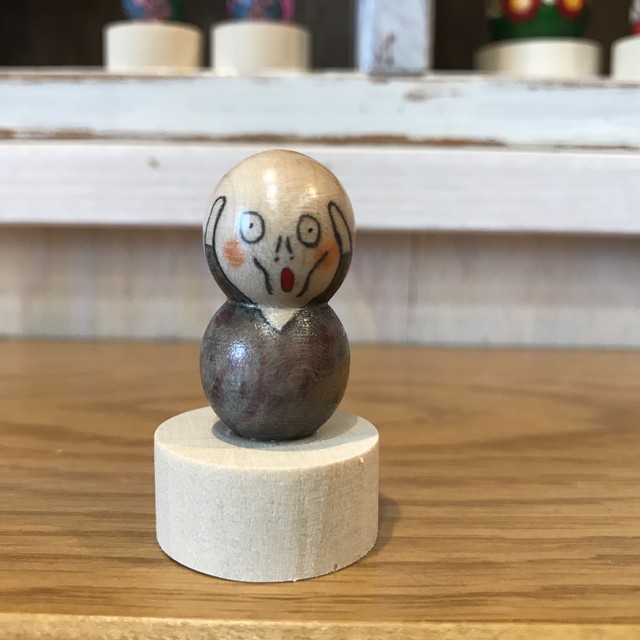 ムンクの叫び こけしげのコケシ